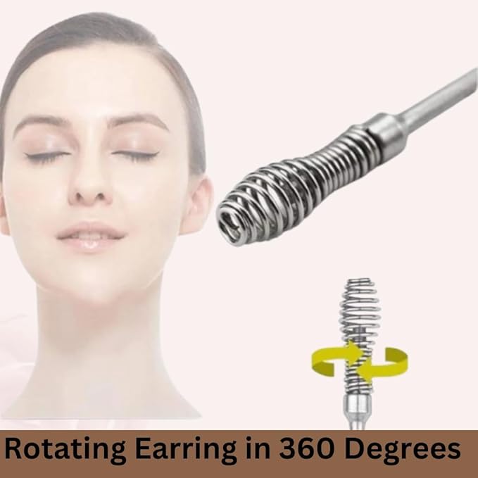 Ear Wax Cleaner 6Pcs + LED Ear Cleaner