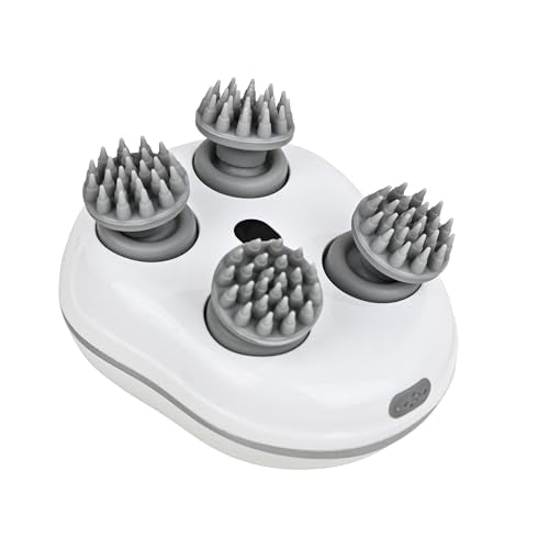 Electric Scalp Massager, Rechargeable Electric Head Kneading Massage, 3 Speed Modes, Handheld Portable Head Scratcher Massage for Hair Growth, Deep Clean & Stress Relax (Multicolor)|B0DXQ2219Z