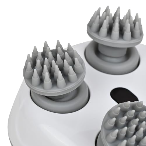 Electric Scalp Massager, Rechargeable Electric Head Kneading Massage, 3 Speed Modes, Handheld Portable Head Scratcher Massage for Hair Growth, Deep Clean & Stress Relax (Multicolor)|B0DXQ2219Z